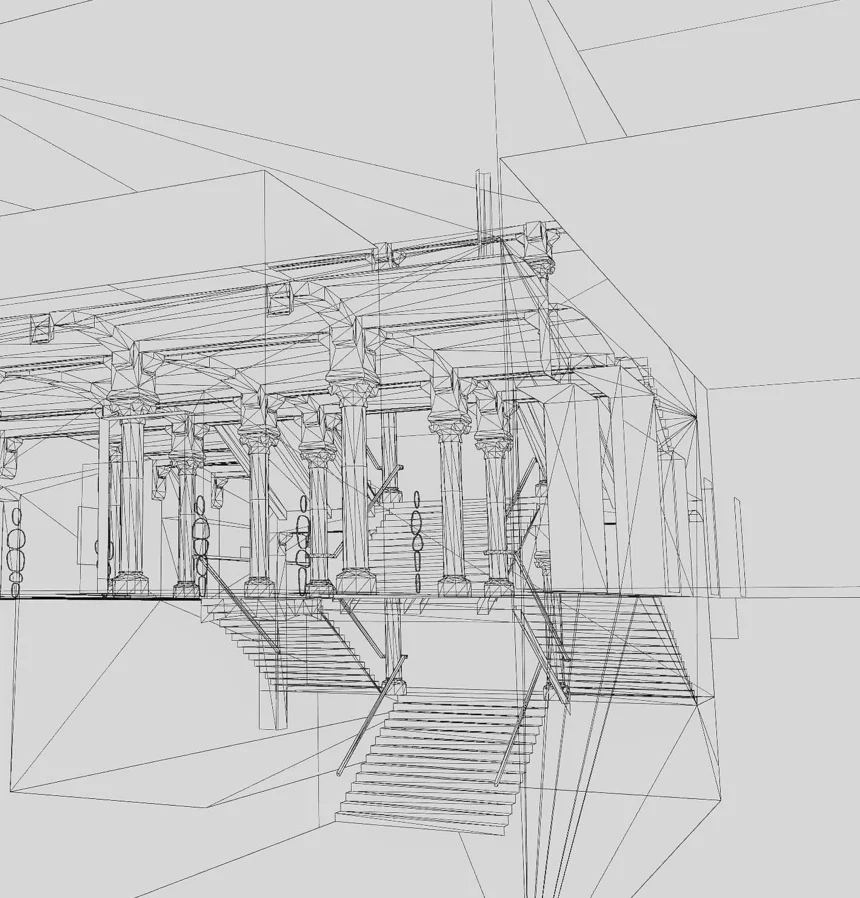 Virtuaal artwork display