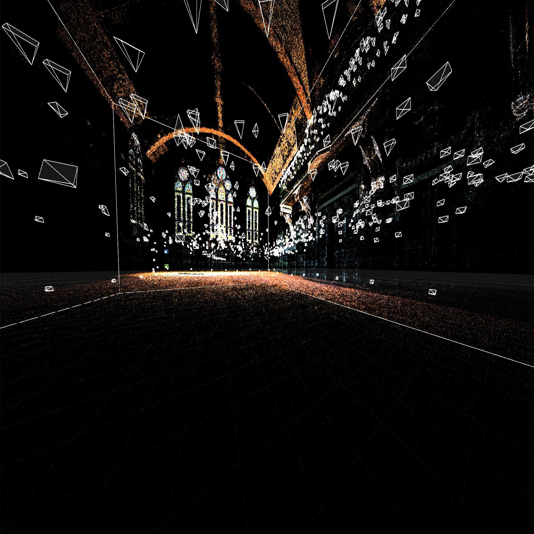 Butterflies artwork installation